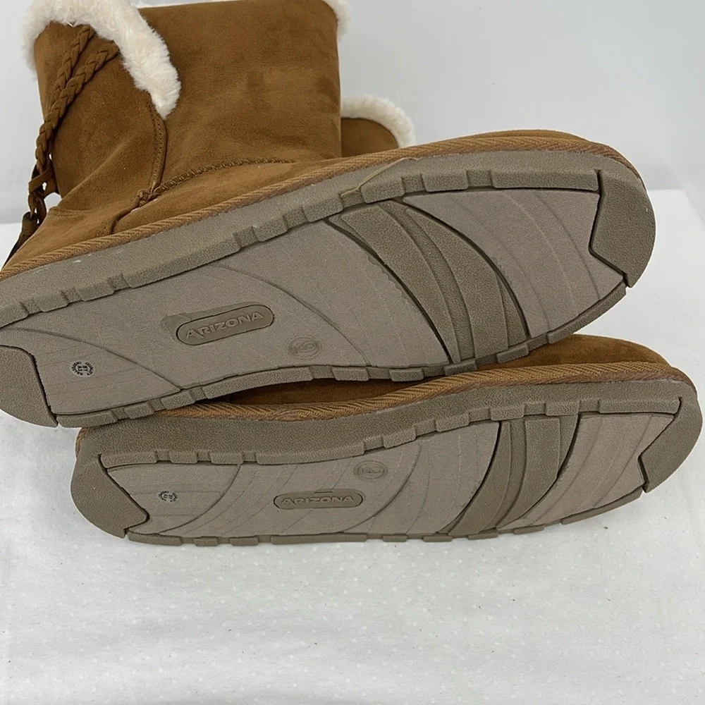 ARIZONA SIESTA SIZE 9M Women's Brown Suede Boots